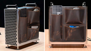 Si tienes un Mac Pro puedes vestirlo con esta silla de montar de cuero por 400 dólares